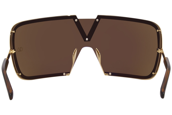 Valentino V - Romask Unisex Sunglasses - Gold