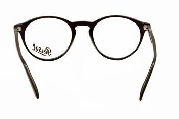 Persol 3092-V 9014 store 48[]19 145 Black Round Eyeglasses Frame