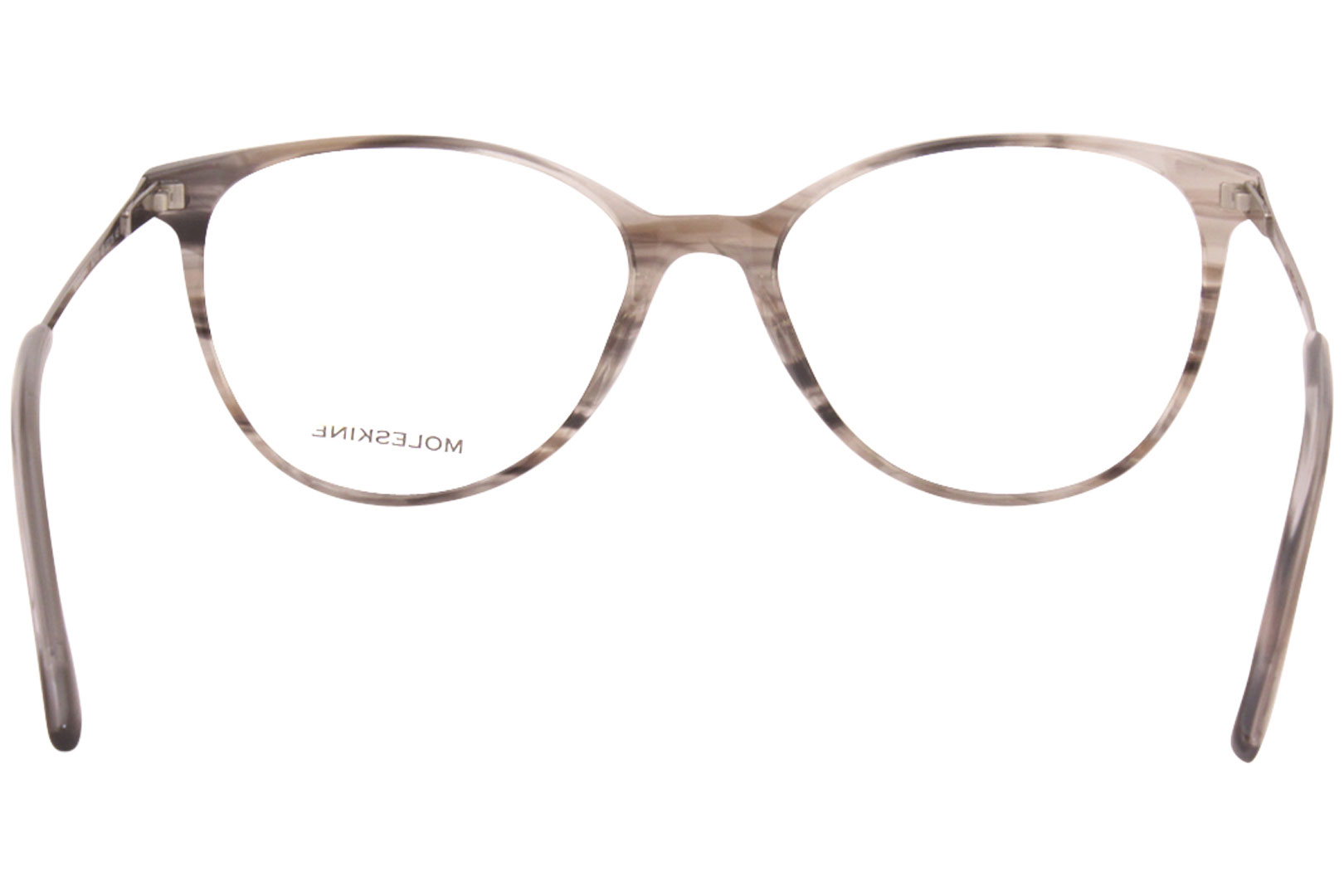 Moleskine Eyeglasses Men's MO1115-83 Grey-Crystal Stripe 52-16-145mm ...