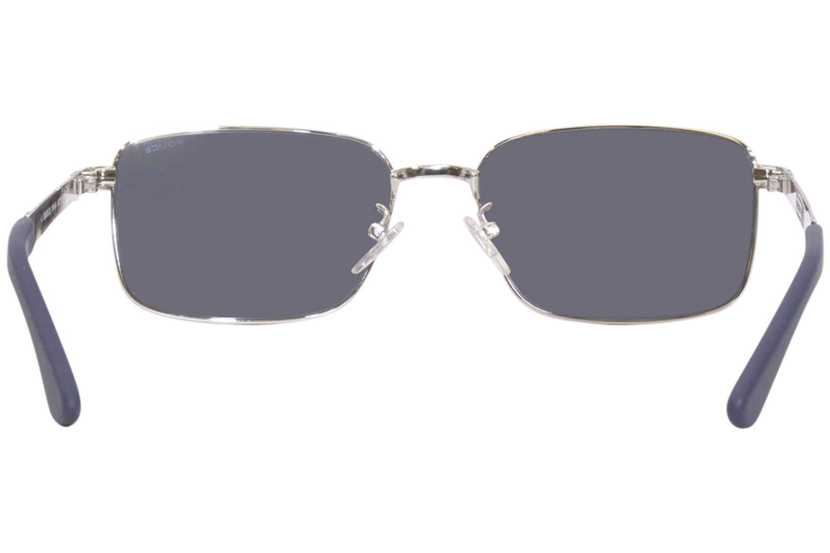 Police Sunglasses Men's Origins-28 SPLA54 E70B Silver/Blue Mirror