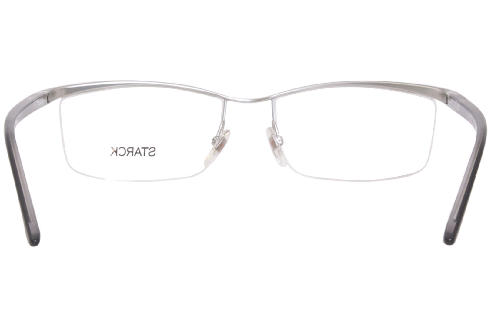 Starck Eyeglasses Frame Mens Sh9901 0052 Matte Blacksilver 56 17 140 2803