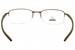 Adidas Eyeglasses A695 A/695 Half Rim Optical Frame