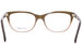 Alexander McQueen AM0161O Eyeglasses Frame Women's Full Rim Rectangular