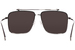 Alexander McQueen AM0336S Sunglasses Men's Square Shape