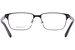 Alexander McQueen AM0346O Eyeglasses Men's Full Rim Rectangle Shape