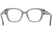 Alexander McQueen AM0379O Eyeglasses Women's Full Rim Rectangle Shape