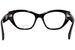 Alexander McQueen AM0410O Eyeglasses Women's Full Rim Cat Eye