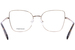 Alexander McQueen AM0416O Eyeglasses Women's Full Rim Cat Eye