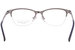 Ann Taylor ATP012 Eyeglasses Women's Petite Semi Rim Cat Eye