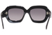 Azzedine Alaia Pattern AA0041S Sunglasses Women's Square Shape