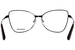 Balenciaga BB0282O Eyeglasses Women's Full Rim Butterfly Shape