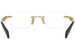 Balmain Pierre BPX-150 Eyeglasses Rimless Rectangle Shape