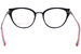 Betsey Johnson Bling Eyeglasses Women's Full Rim Round Shape