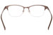 Betsey Johnson Gypsy-Rose Eyeglasses Women's Half Rim Optical Frame