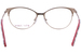 Betsey Johnson High-Society Eyeglasses Women's Full Rim Oval Shape