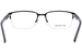 Botaniq BIO5028T Eyeglasses Men's Semi Rim Rectangle Shape