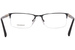 Burberry Men's Eyeglasses BE1282 BE/1282 Half-Rim Optical Frame