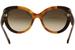 Burberry Women's BE4253 BE/4253 Round Sunglasses