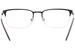 Bvlgari Men's Eyeglasses BV1096 BV/1096 Half Rim Optical Frame