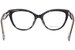 Carolina Herrera CH/0017 Eyeglasses Women's Full Rim Cat Eye