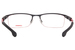 Carrera 4408 Eyeglasses Men's Semi Rim Rectangle Shape