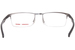 Carrera Ducati Carduc 009 Eyeglasses Men's Semi Rim Rectangle Shape