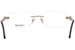 Caviar M2387 Eyeglasses Women's Rimless Rectangular Optical Frame