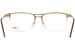 Cazal 7080 Eyeglasses Men's Semi Rim Pilot