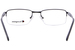 Champion CU1016 Eyeglasses Men's Semi Rim Rectangle Shape