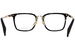 Chopard VCH328 Titanium 23KT Gold Plated Eyeglasses Men's Rectangle Shape