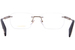 Chopard VCHG07 Eyeglasses Rimless Square Shape