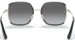 Coach HC7139BD Sunglasses Women's Square Shape