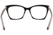 Coco Song Bamboo Heart CV297 Eyeglasses Women's Full Rim Butterfly Shape