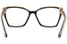 Coco Song Yellow Hearts CV276 Eyeglasses Women's Full Rim Square Shape