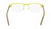 Cole Haan CH4054 Eyeglasses Men's Semi Rim Rectangle Shape