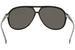 Diesel Men's DL0156 DL/0156 Retro Pilot Sunglasses