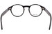 Dior Homme Blacktie245 Eyeglasses Men's Full Rim Round Optical Frame