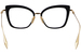 Dita Amorly DTX408-A Titanium Eyeglasses Women's Full Rim Cat Eye