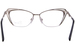 Diva 5555 Eyeglasses Women's Semi Rim Cat Eye