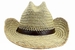 Dorfman Pacific Men's Rush Straw Shapeable Western Cowboy Hat