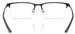 Emporio Armani EA1171 Eyeglasses Men's Semi Rim Rectangle Shape