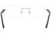 Ermenegildo Zegna Men's Eyeglasses EZ5003 EZ/5003 Rimless Optical Frame