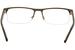 Fatheadz Men's Equity FH00196 FH/00196 Half Rim Optical Frame