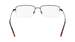 Flexon H6073 Eyeglasses Men's Semi Rim Rectangle Shape