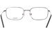 Flexon Benjamin 600 Eyeglasses Men's Full Rim Rectangle Shape