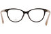 Furla VFU388 Eyeglasses Women's Full Rim Cat Eye Optical Frame