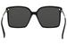 Givenchy Women's GV 7130S 7130/S Fashion Square Sunglasses