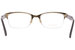 Gucci GG0828O Eyeglasses Men's Semi Rim Rectangular Optical Frame