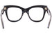 Gucci GG1082O Eyeglasses Women's Full Rim Cat Eye