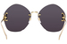 Gucci GG1203S Sunglasses Women's Oval Shape